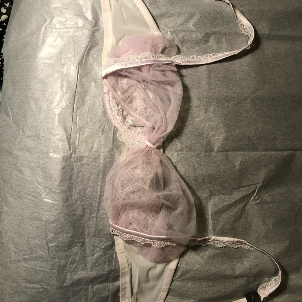 Lace chiffon bra Victoria’s Secret